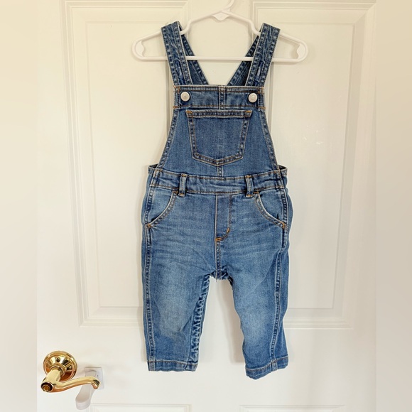 Old Navy Other - Old Navy Denim Jean Overalls Size - 18-24 months